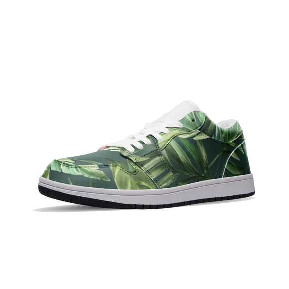 Unisex Low Top Leather Sneakers