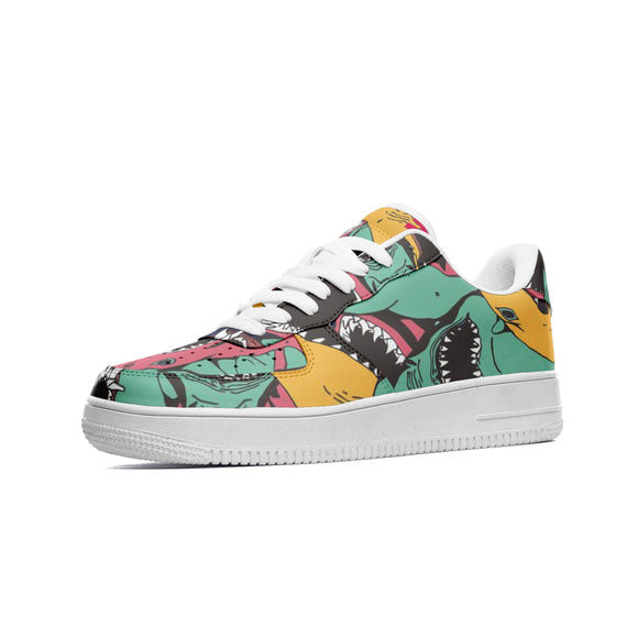 Unisex Low Top Leather Sneakers