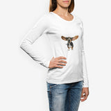 Women's Crew Neck Long sleeve T-shirt